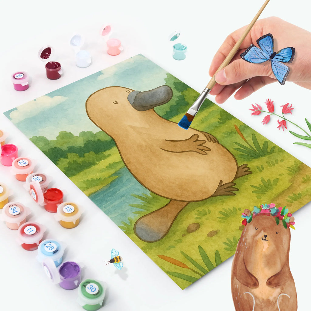 Malen nach Zahlen Schnabeltier Mut Design Baseln, DIY, Malen, Kunstwerk, Künstler, Ausmalbild, Malen nach Zahlen, Bastelidee, Kreativität, Meerestiere, Meer, Urlaub, Raodtrip, Arbeit, Schnabeltier, Training, Neuanfang, Büro, Weltreise, mutig, Motivation, Neustart, Mut, Schnabeltiere, Lebensweisheit