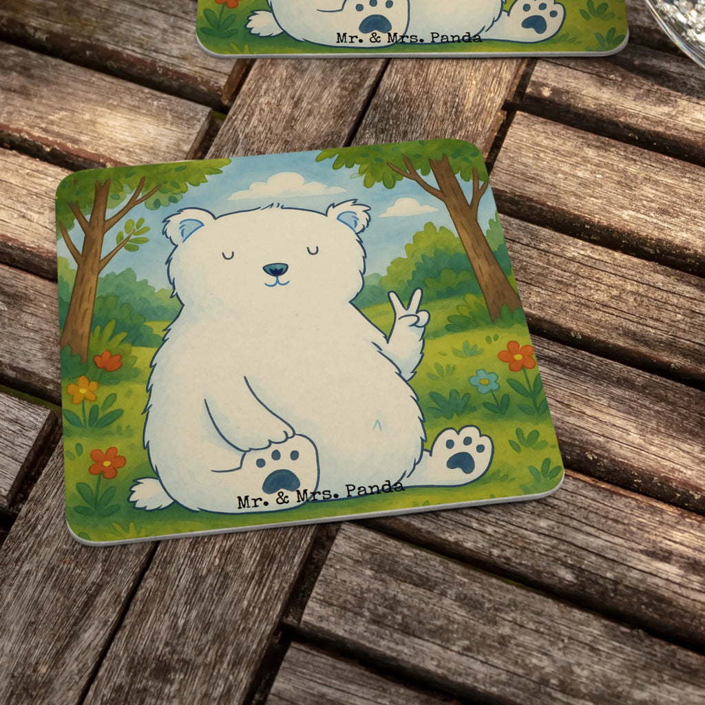 Bierdeckel Eisbär Faul Design Bierdeckel, Gastgeschenk Hochzeit, Tischdeko, Bär, Teddy, Teddybär, Eisbär, Nordpol, Faul, Entspannen, Relaxen, Büro, Arbeit, Bürojob, Arbeitsplatz, Homeoffice