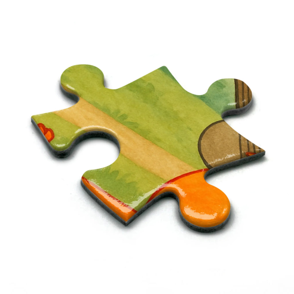 Puzzle Fuchs Gitarre Design Puzzle, Fuchs, Füchse, Geschenk Musiker, Musik Spruch, Musikerin, Sänger, Sängerin, Gitarre