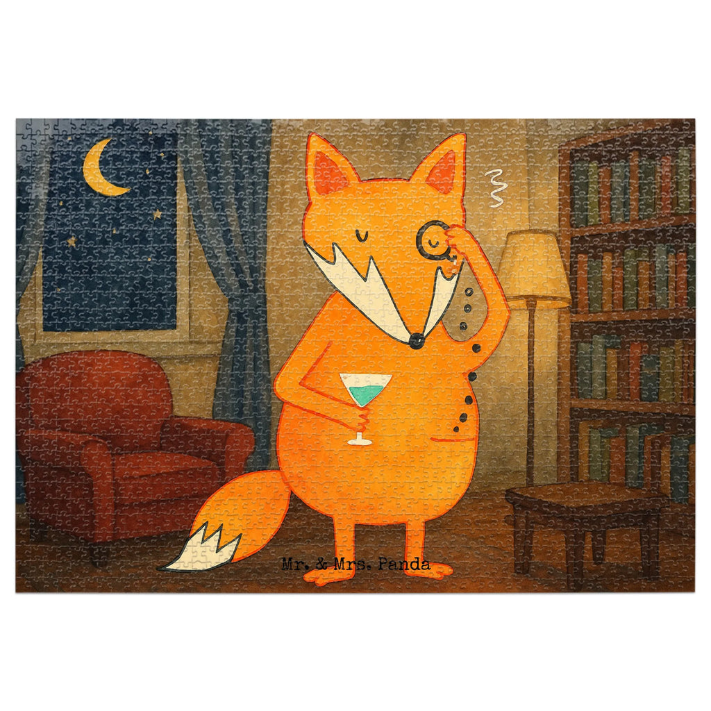 Puzzle Fuchs Lord Design Puzzle, Fuchs, Füchse, tröstende Worte, Spruch lustig, Liebeskummer Geschenk, Motivation Spruch, Problemlösung