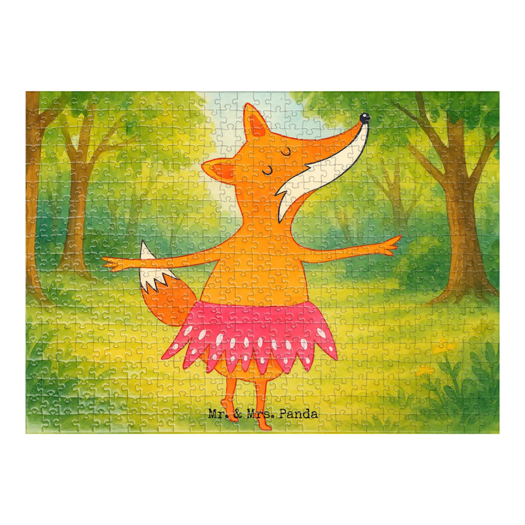 Puzzle Fuchs Ballerina Design Puzzle, Fuchs, Fuchs Spruch, Füchse, Füchsin, Ballerina, Ballett, Tänzerin, Tanzen, Party, Einladung, Geburtstag