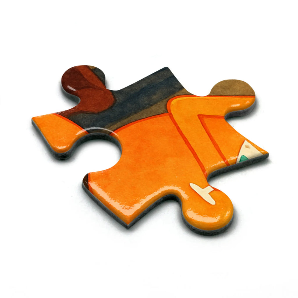 Puzzle Fuchs Lord Design Puzzle, Fuchs, Füchse, tröstende Worte, Spruch lustig, Liebeskummer Geschenk, Motivation Spruch, Problemlösung