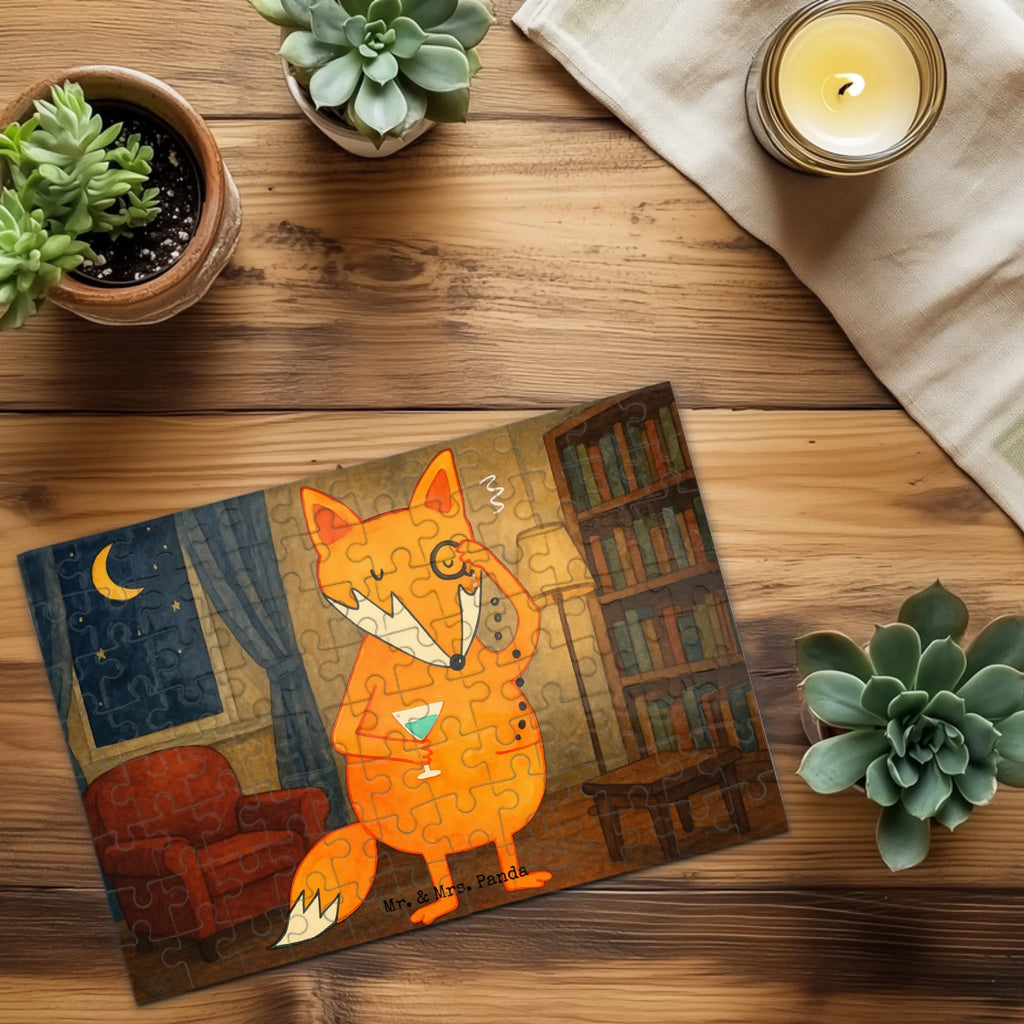 Puzzle Fuchs Lord Design Puzzle, Fuchs, Füchse, tröstende Worte, Spruch lustig, Liebeskummer Geschenk, Motivation Spruch, Problemlösung