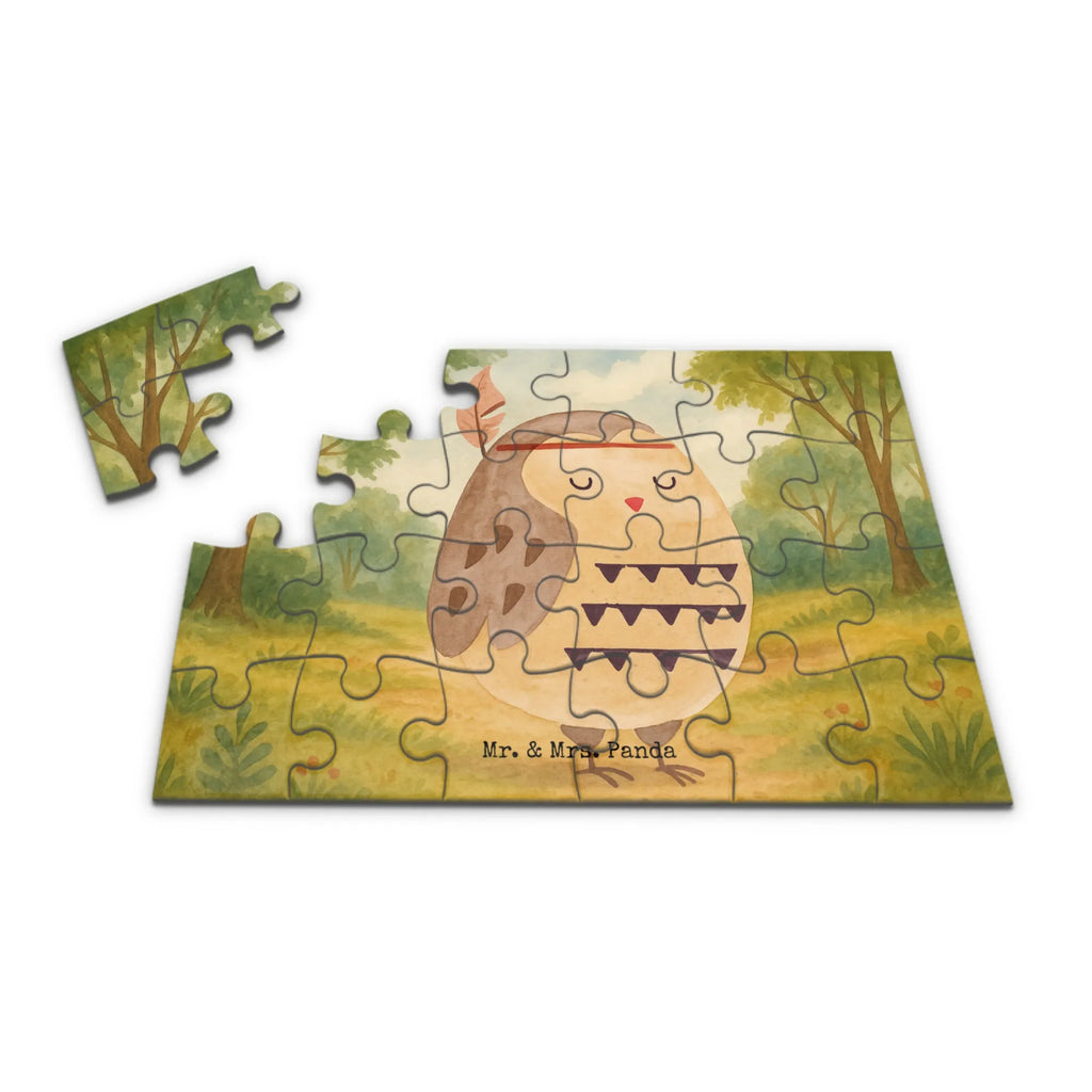 Puzzle Eule Federschmuck Design Puzzle, Eule, Eule Deko, Owl, Das Leben ist ein Abenteuer, Reisespruch, Federschmuck, Dekoration