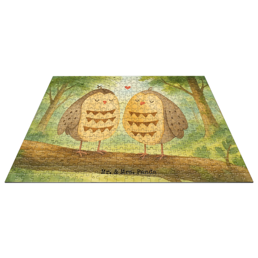 Puzzle Eulen Liebe Design Puzzle, Eule, Eule Deko, Liebe, Hochzeit Spruch, Owl, All you need is love, Liebe Spruch, Freundin Geschenk, Freund, Wortspiel lustig