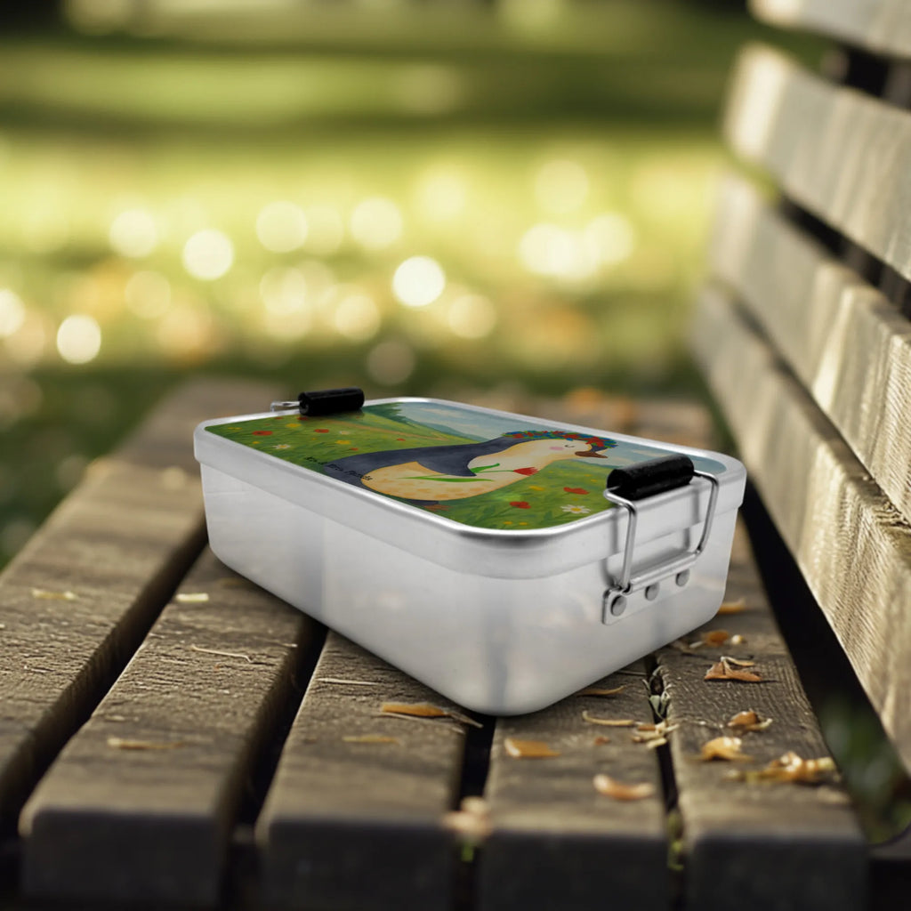 Metall Brotdose Pinguin Blumen Design Lunchbox Metall, Vesperdose Metall, Kinder Brotdose, Pausenbox, Metall Brotdose, Brotbox Metall, Brotdose Arbeit, Vintage Brotdose, Schul Brotdose, Metallbox, Brotbox, Brotdose, Brotdose Metall, Metall Brotbox, Pinguin, Geschenkidee, Motivation, Lebensziele, Ziele, Blumenkranz, Universum, Liebeskummer, Leben, Wünsche, Pinguine, Lebenslust