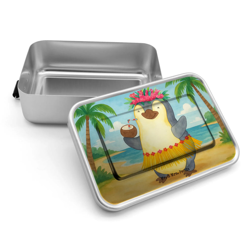 Metall Brotdose Pinguin Kokosnuss Design Lunchbox Metall, Schul Brotdose, Brotbox, Brotdose Metall, Brotbox Metall, Vintage Brotdose, Metall Brotbox, Vesperdose Metall, Pausenbox, Brotdose Arbeit, Metallbox, Brotdose, Metall Brotdose, Kinder Brotdose, Pinguin, Hawaii, Pinguine, Kokosnuss, Aloha, Urlaub