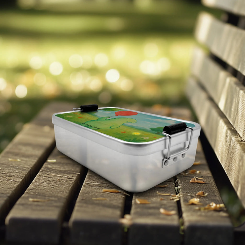 Metall Brotdose Schildkröte Luftballon Design Brotbox, Brotdose, Schildkröte, Mutausbruch, Schildkröten, Motivation, Motivationsspruch