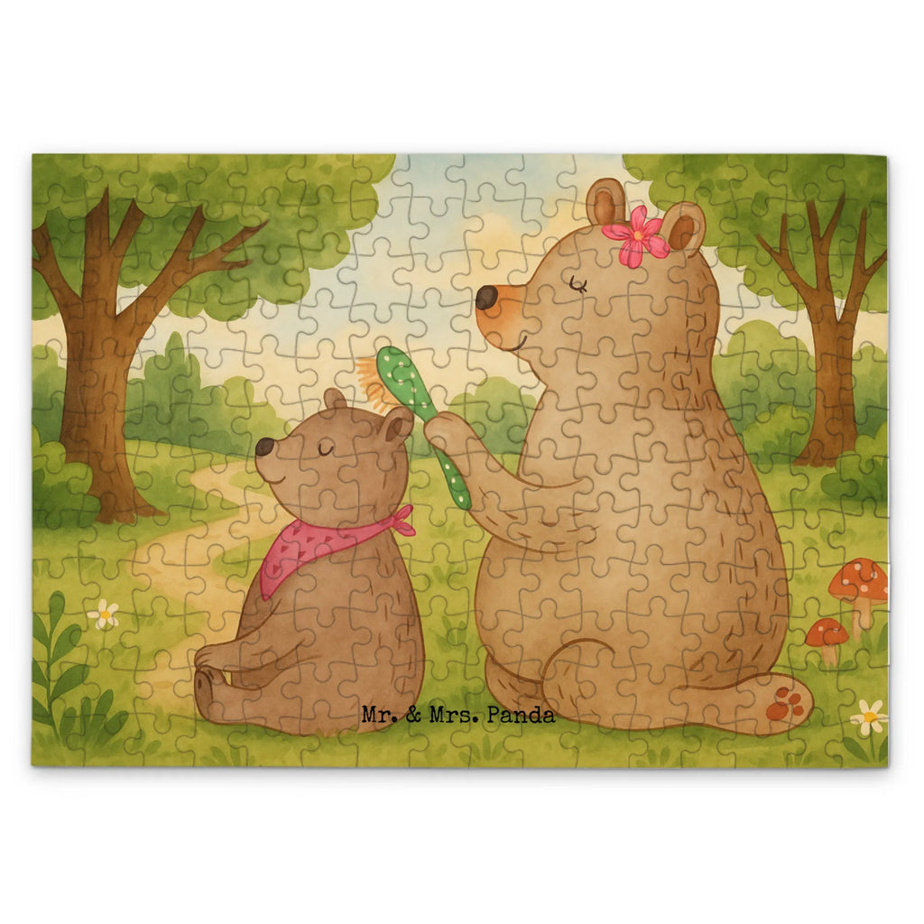Puzzle Bär Kind Design Puzzle, Familie, Vatertag, Muttertag, Bruder, Schwester, Mama, Papa, Oma, Opa, Geschenk, Mutti, Mutter