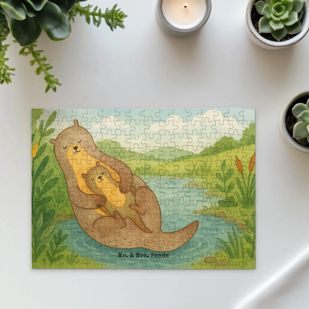 Puzzle Otter Kind Design Puzzle, Otter, Fischotter, Seeotter, Otter Seeotter See Otter