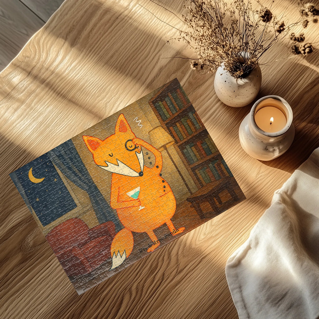 Puzzle Fuchs Lord Design Puzzle, Fuchs, Füchse, tröstende Worte, Spruch lustig, Liebeskummer Geschenk, Motivation Spruch, Problemlösung