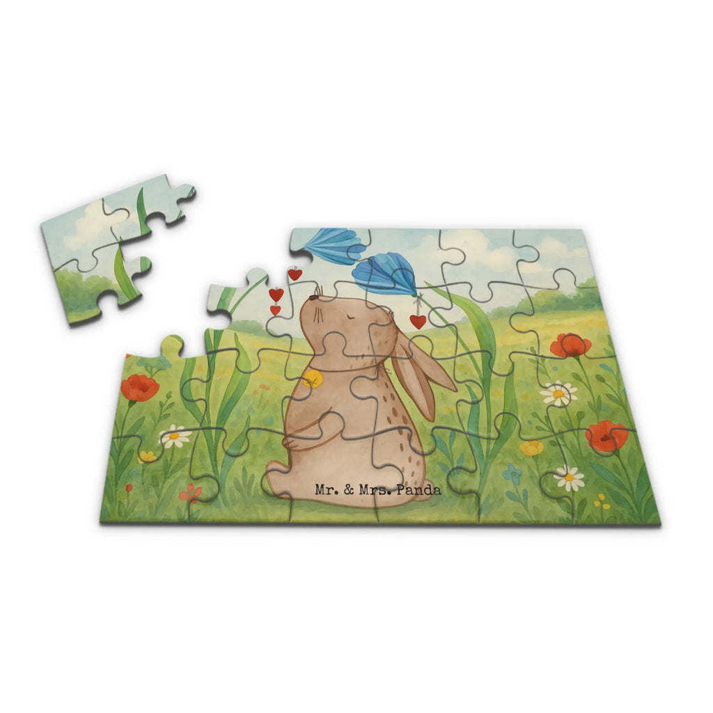 Puzzle Hase Blume Design Puzzle, Ostern, Osterhase, Ostergeschenke, Osternest, Osterdeko, Geschenke zu Ostern, Ostern Geschenk, Ostergeschenke Kinder, Ostern Kinder, Hase, Kaninchen, Kind, Taufe, Taufgeschenk, Geburt, Schwangerschaft, erstes Kind, Kindergeburtstag, Geburtstag, Hoffnung, Träume