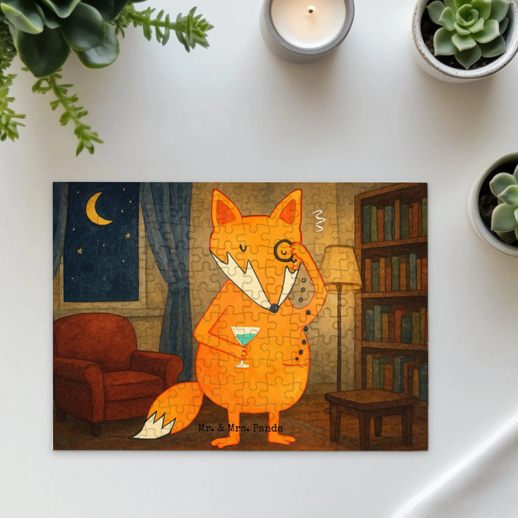 Puzzle Fuchs Lord Design Puzzle, Fuchs, Füchse, tröstende Worte, Spruch lustig, Liebeskummer Geschenk, Motivation Spruch, Problemlösung