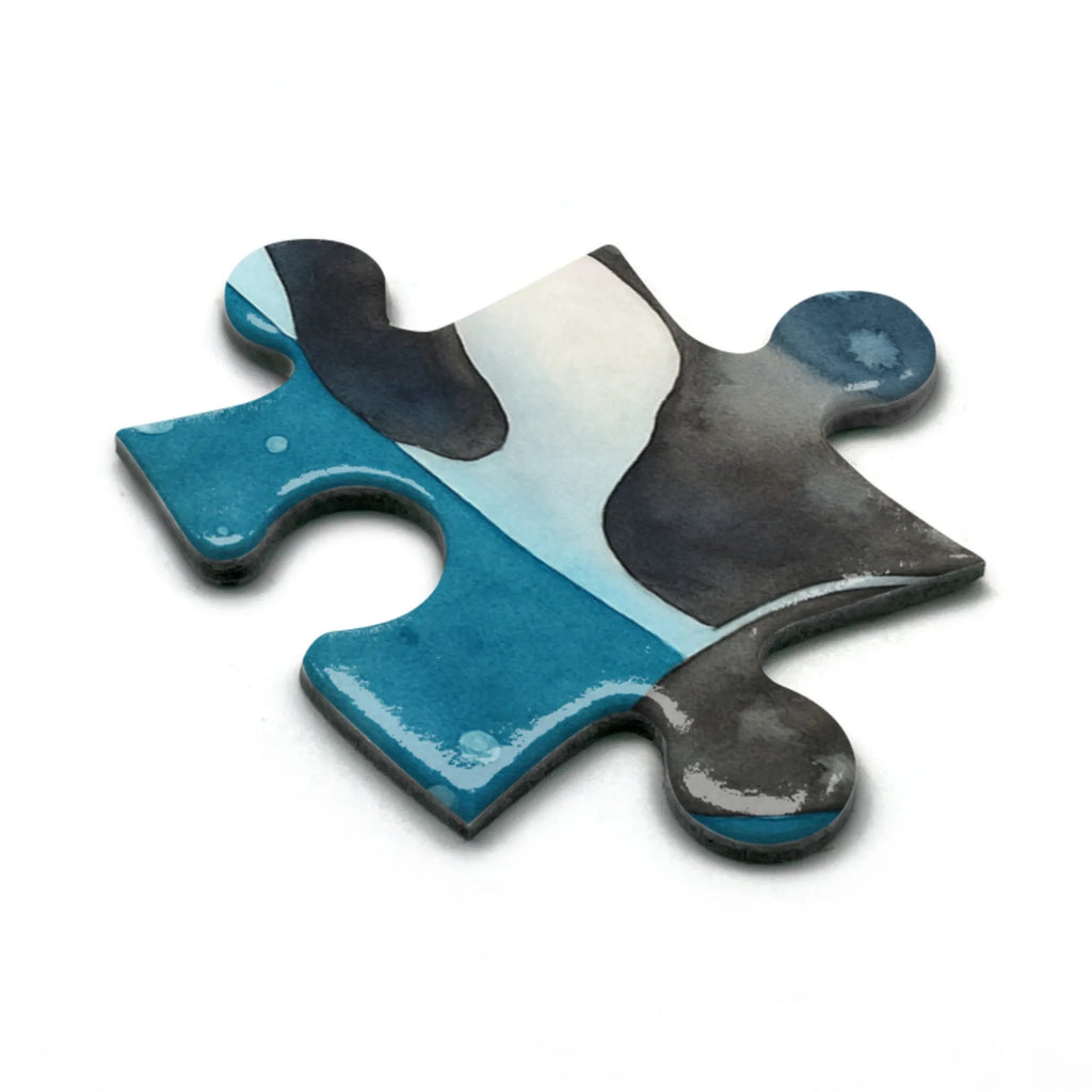 Puzzle Orca Design Puzzle, Meerestiere, Meer, Urlaub, Orca, Orcas, Killerwal, Wal, Möglichkeiten, Büro, Arbeit, Motivation, Selbstliebe, Neustart, Startup