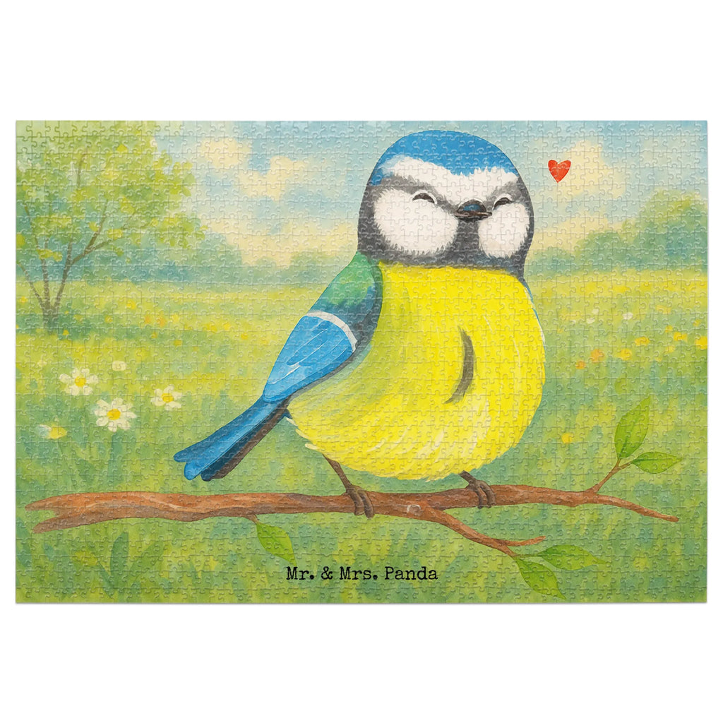 Puzzle Vogel Blaumeise Design Puzzle, Ostern, Osterhase, Ostergeschenke, Osternest, Osterdeko, Geschenke zu Ostern, Ostern Geschenk, Ostergeschenke Kinder, Ostern Kinder, Ostergrüße, Blaumeise, Vogel, liebe Grüße, Frühling, Frühlingsgefühle, Osterzeit