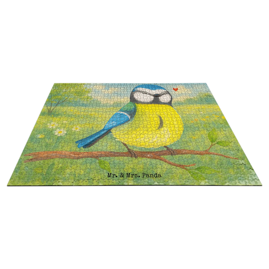 Puzzle Vogel Blaumeise Design Puzzle, Ostern, Osterhase, Ostergeschenke, Osternest, Osterdeko, Geschenke zu Ostern, Ostern Geschenk, Ostergeschenke Kinder, Ostern Kinder, Ostergrüße, Blaumeise, Vogel, liebe Grüße, Frühling, Frühlingsgefühle, Osterzeit