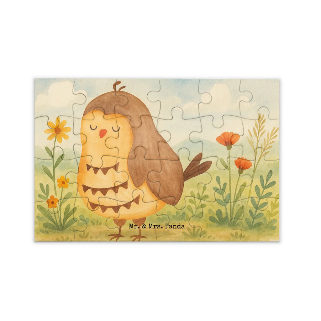 Puzzle Eule Zufrieden Design Puzzle, Eule, Eule Spruch, Eule deko, Owl, Liebe Spruch, Romantisch, Wortspiel lustig, Spruch schön, Geschenk Hochzeitstag