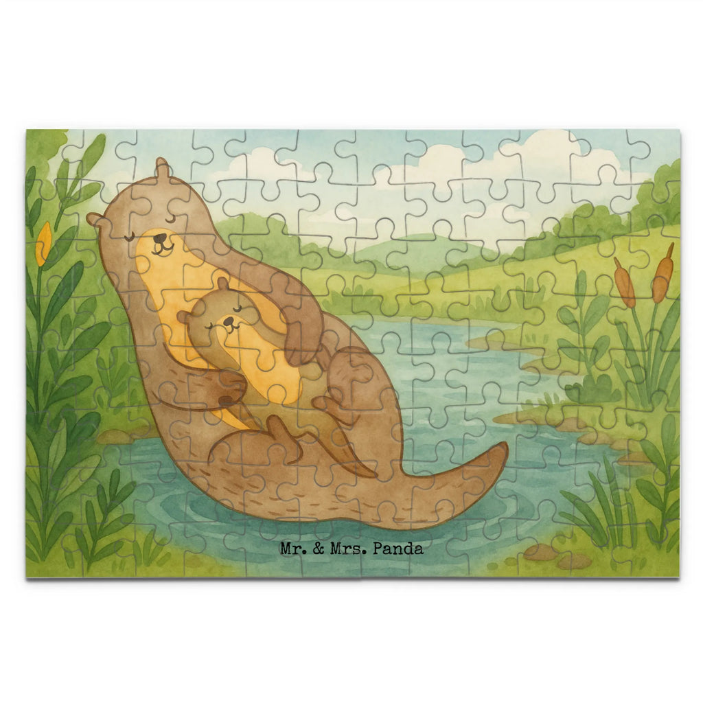 Puzzle Otter Kind Design Puzzle, Otter, Fischotter, Seeotter, Otter Seeotter See Otter