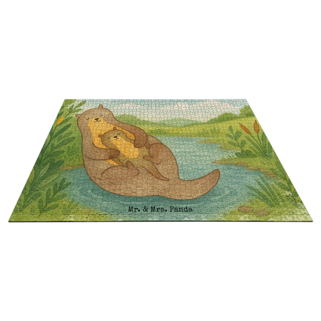 Puzzle Otter Kind Design Puzzle, Otter, Fischotter, Seeotter, Otter Seeotter See Otter