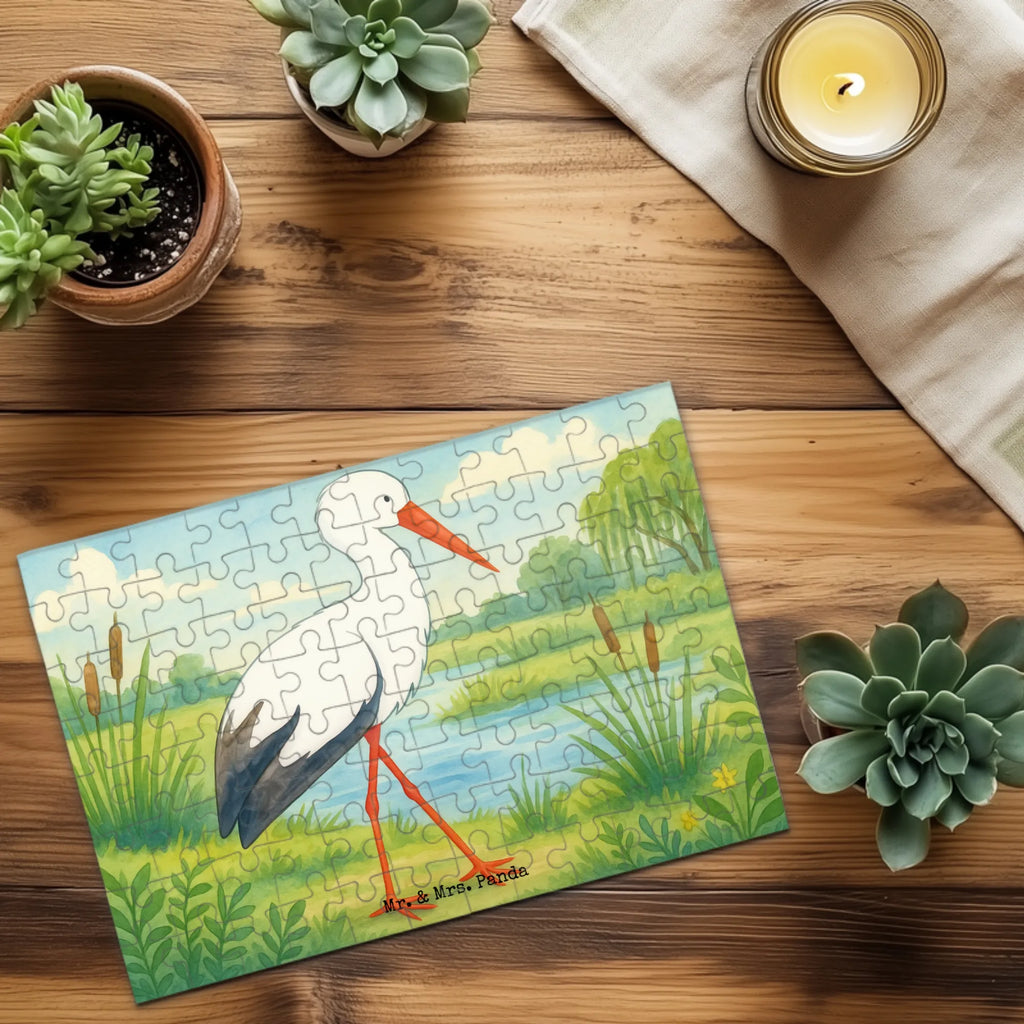 Puzzle Storch Design Puzzle, Tiermotive, Gute Laune, lustige Sprüche, Tiere, Storch, Störche, Schwangerschaft, Geburt, Mutter, Mütter, Mutter werden, Schwanger, Babybauch, Baby