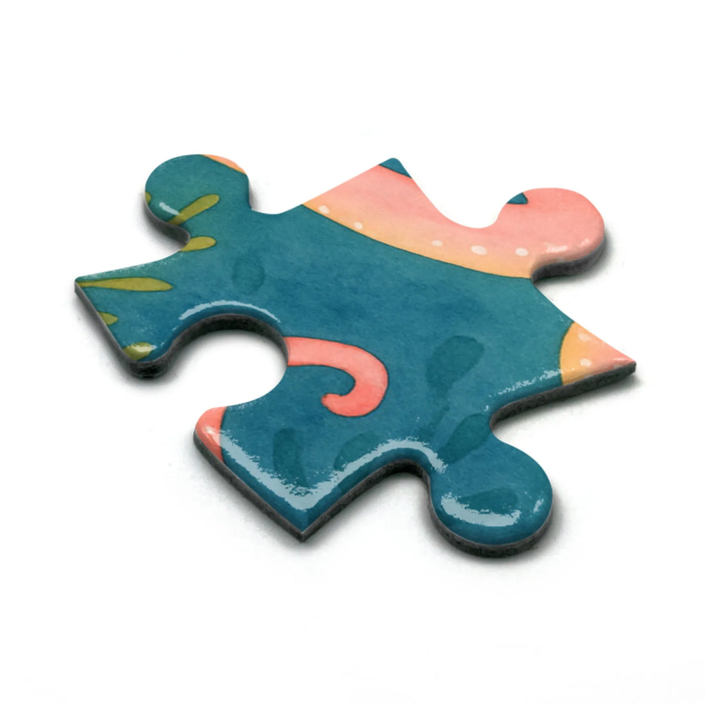 Puzzle Tintenfisch Design Puzzle, Tiermotive, Gute Laune, lustige Sprüche, Tiere, Meer, Meerestier, Krake, Tintenfisch, Arme, Wasser, Ozean