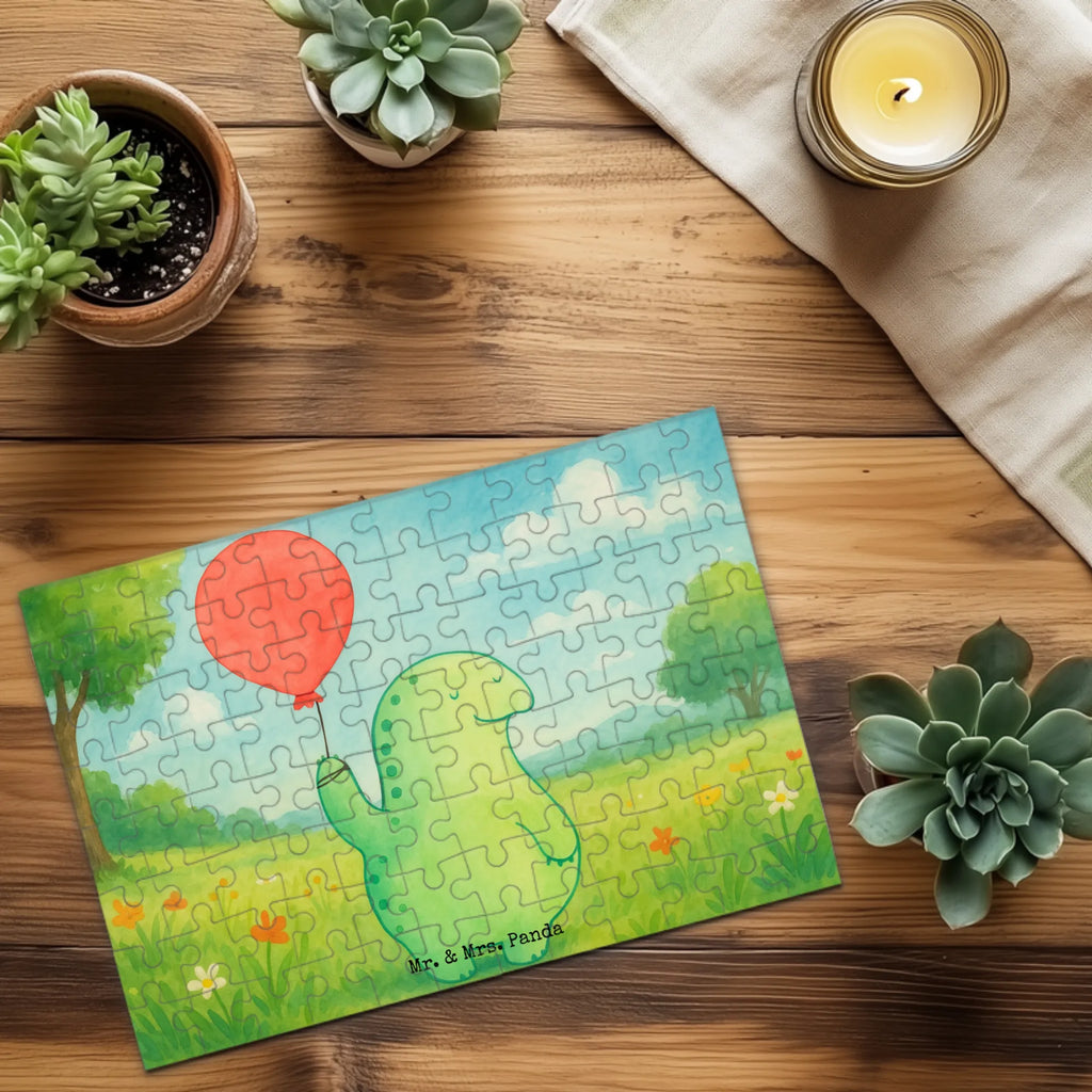 Puzzle Schildkröte Luftballon Design Puzzle, Schildkröte, Schildkröten, Mutausbruch, Motivation, Motivationsspruch
