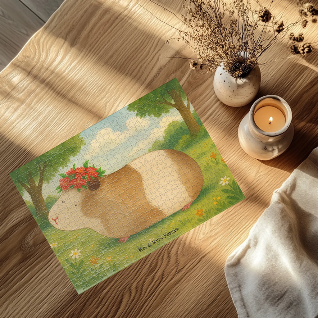 Puzzle Meerschweinchen Weisheit Design Puzzle, Tiermotive, Gute Laune, lustige Sprüche, Tiere, Meerschweinchen, Meerie, Meeries, Wunder, Blumenkind, Realität, Spruch, Weisheit, Motivation, Wunderland