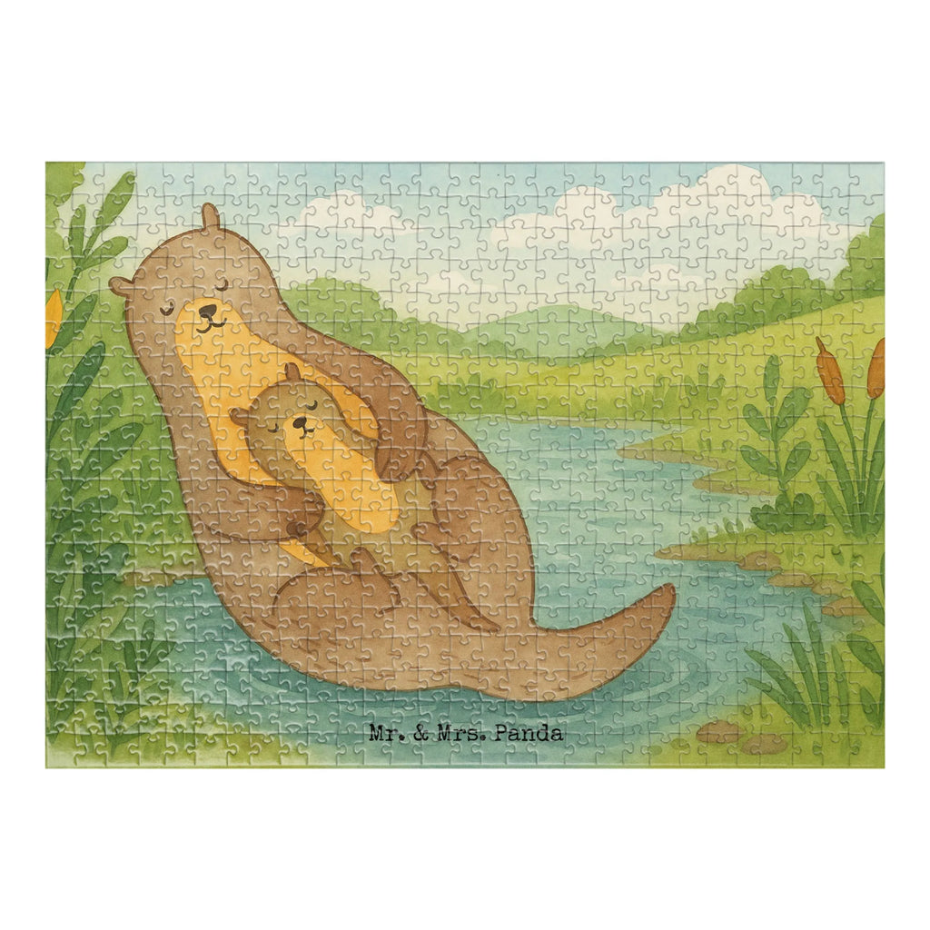 Puzzle Otter Kind Design Puzzle, Otter, Fischotter, Seeotter, Otter Seeotter See Otter