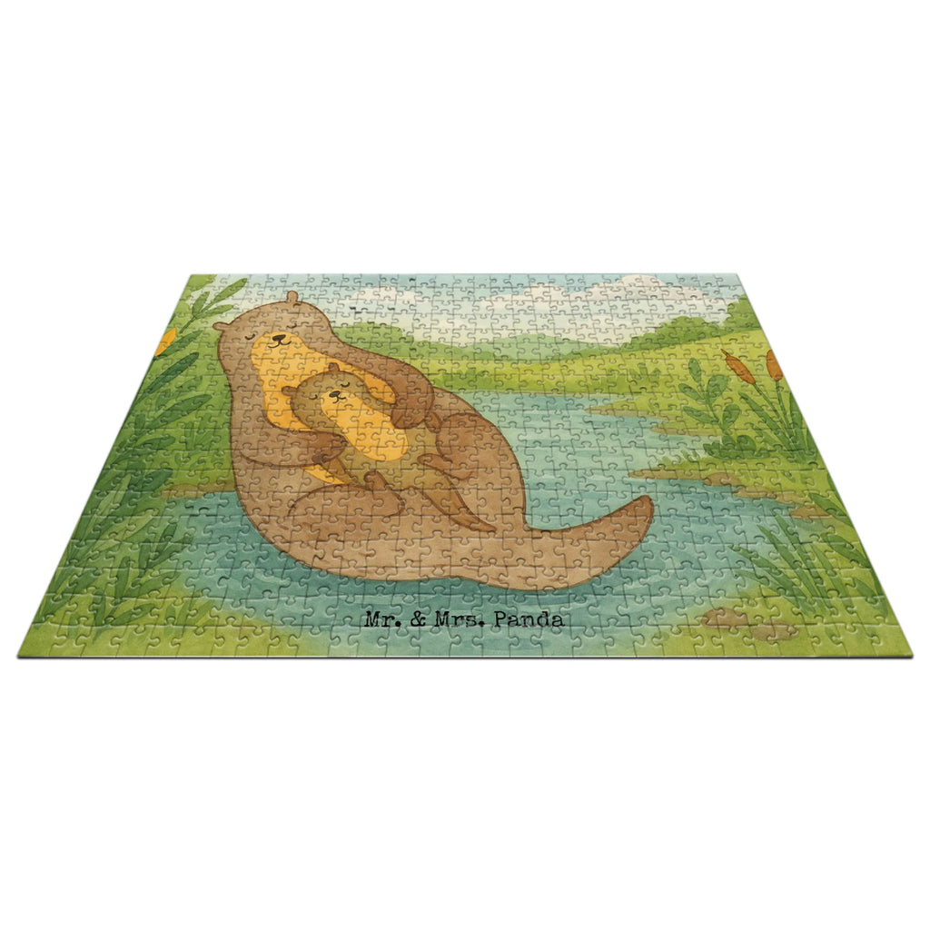Puzzle Otter Kind Design Puzzle, Otter, Fischotter, Seeotter, Otter Seeotter See Otter