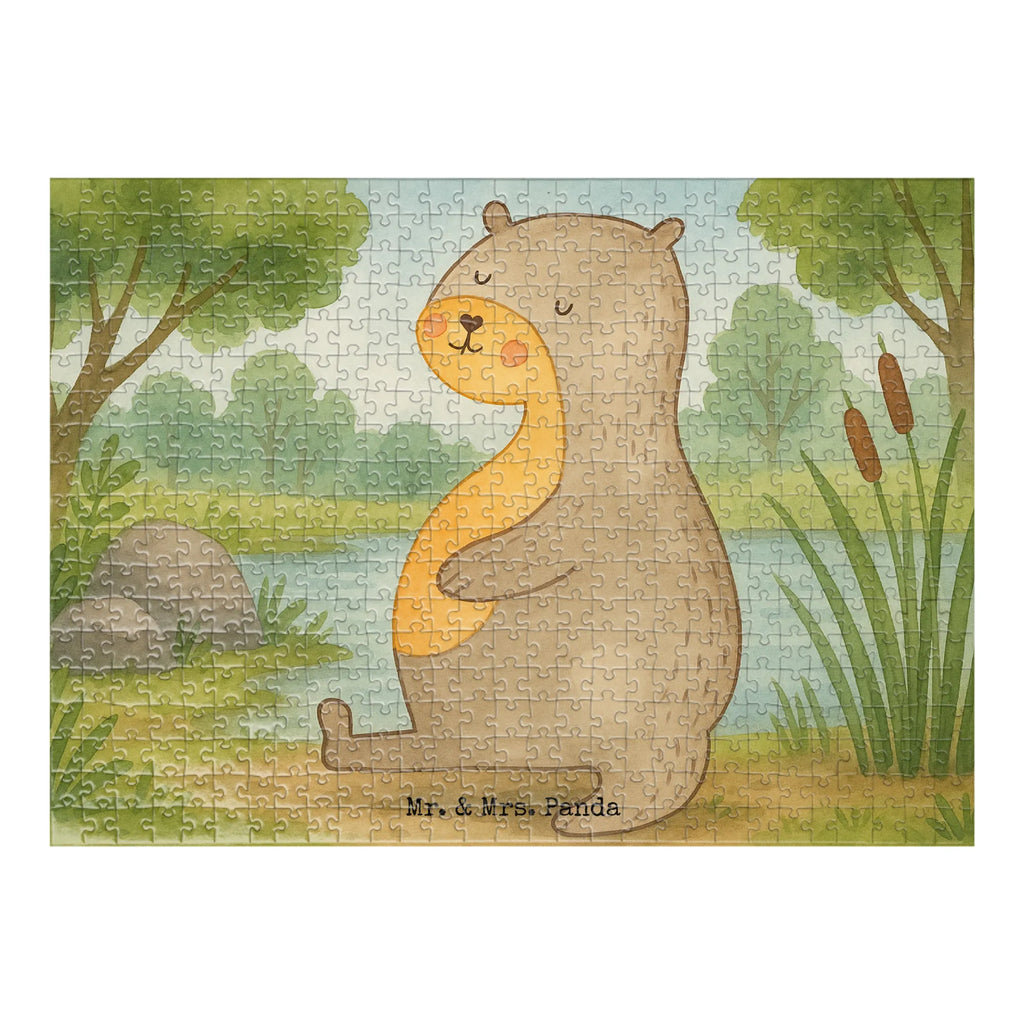 Puzzle Otter Bauch Design Puzzle, Otter, Fischotter, Seeotter, Otter Seeotter See Otter