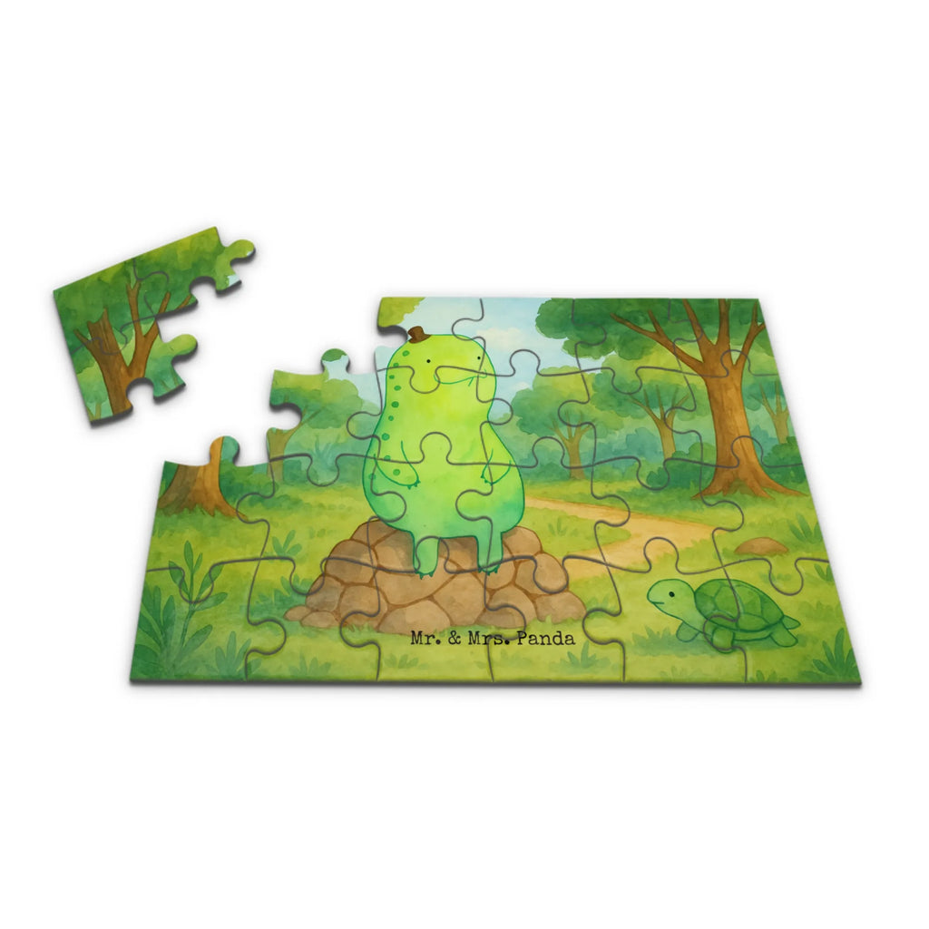Puzzle Schildkröte Pause Design Puzzle, Schildkröte, Achtsamkeit, Entschleunigen, achtsam