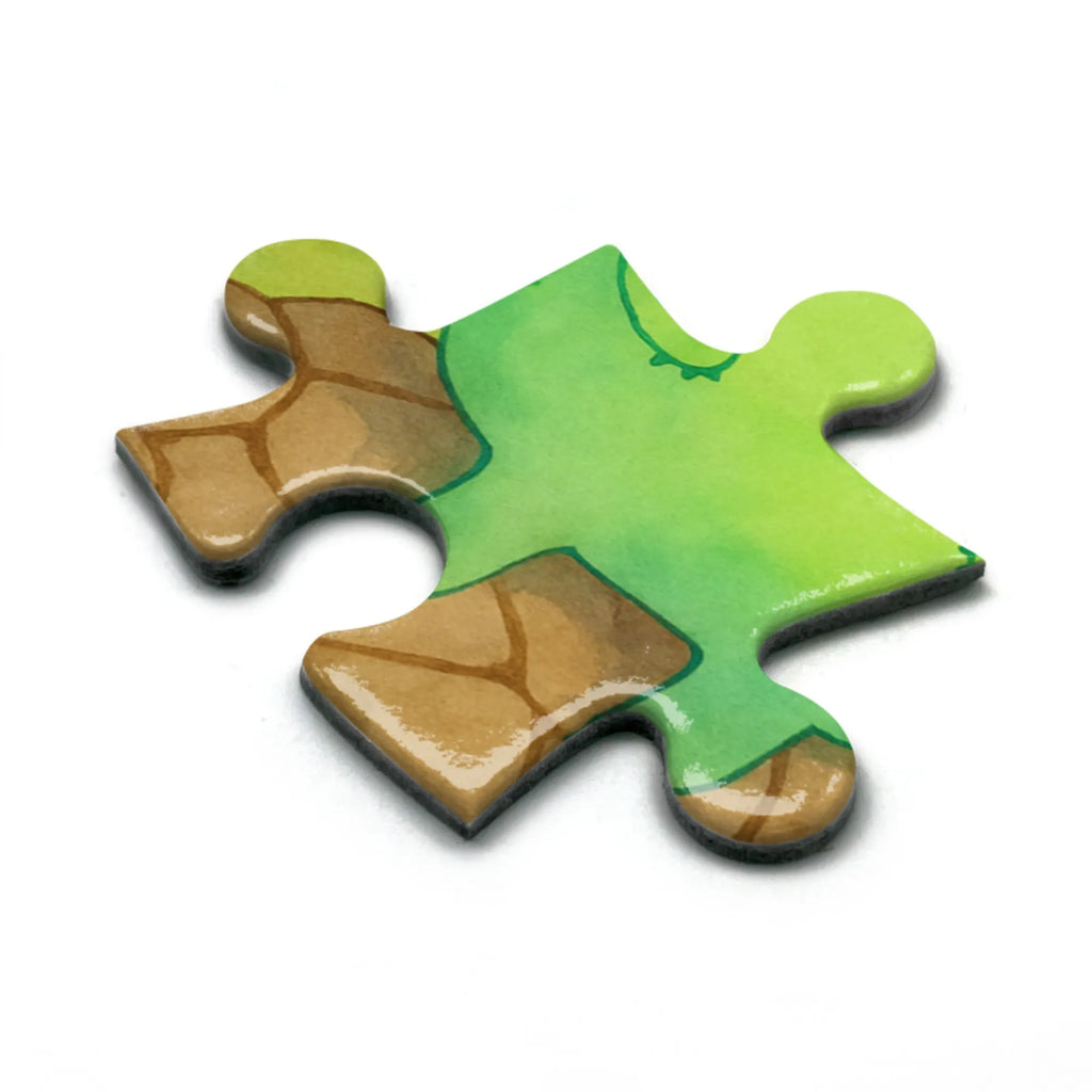 Puzzle Schildkröte Pause Design Puzzle, Schildkröte, Achtsamkeit, Entschleunigen, achtsam