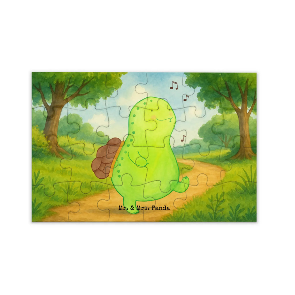 Puzzle Schildkröte Pfeifen Design Puzzle, Schildkröte, Schildi, Schildkröten, fröhlich, Glück, Motivation, Lebensfreude, Depression, Trennung, Neuanfang