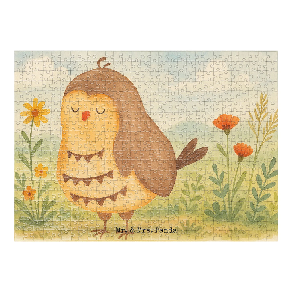 Puzzle Eule Zufrieden Design Puzzle, Eule, Eule Spruch, Eule deko, Owl, Liebe Spruch, Romantisch, Wortspiel lustig, Spruch schön, Geschenk Hochzeitstag