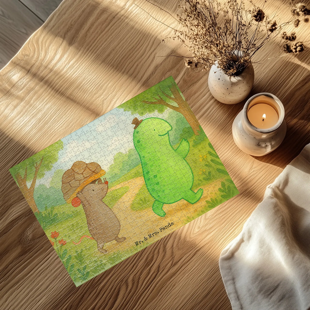 Puzzle Schildkröte Maus Design Puzzle, Schildkröte, Maus, Freunde, Freundinnen, beste Freunde, beste Freundinnen