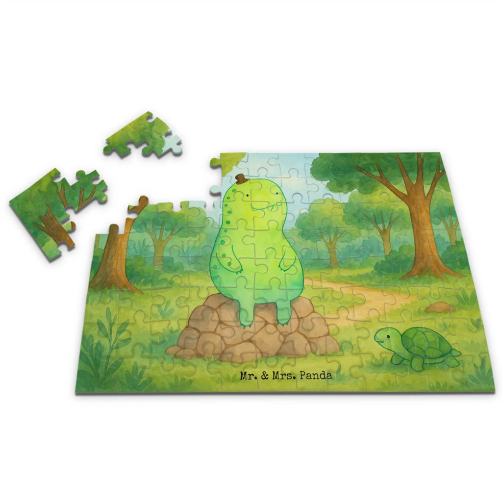 Puzzle Schildkröte Pause Design Puzzle, Schildkröte, Achtsamkeit, Entschleunigen, achtsam