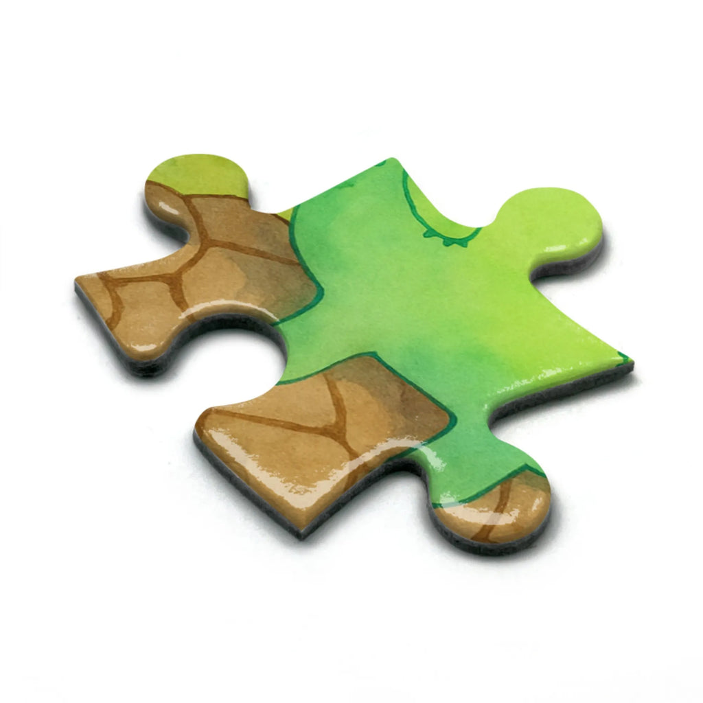 Puzzle Schildkröte Pause Design Puzzle, Schildkröte, Achtsamkeit, Entschleunigen, achtsam