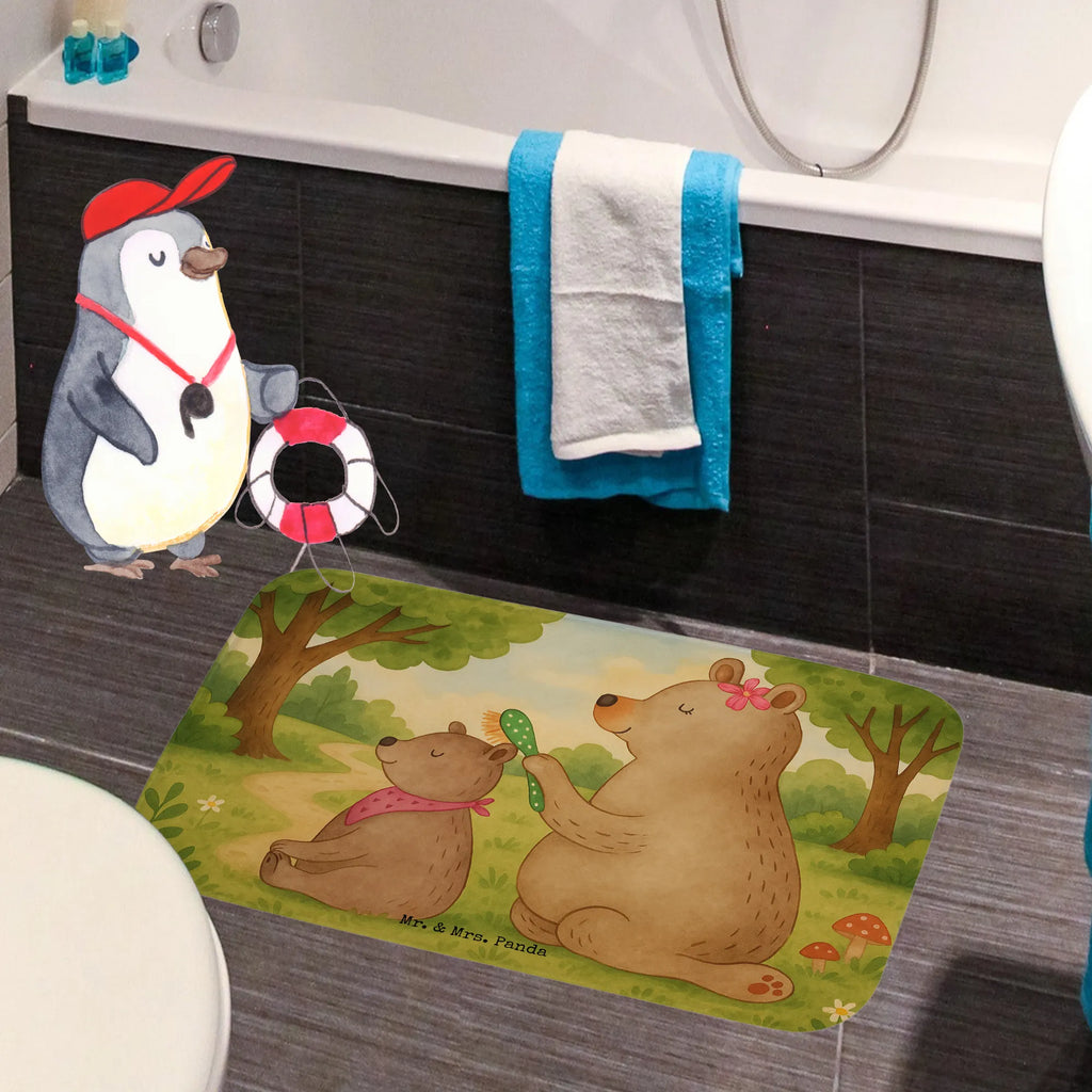 Badematte Bär Kind Design Badematte, Badteppich, Duschvorleger, Badezimmerteppich, Badezimmermatte, Badvorleger, Duschmatte, Duschteppich, Badteppiche, Badgarnitur, Badematten, Teppich Badezimmer, Badezimmermatten, Familie, Vatertag, Muttertag, Bruder, Schwester, Mama, Papa, Oma, Opa, Geschenk, Mutti, Mutter