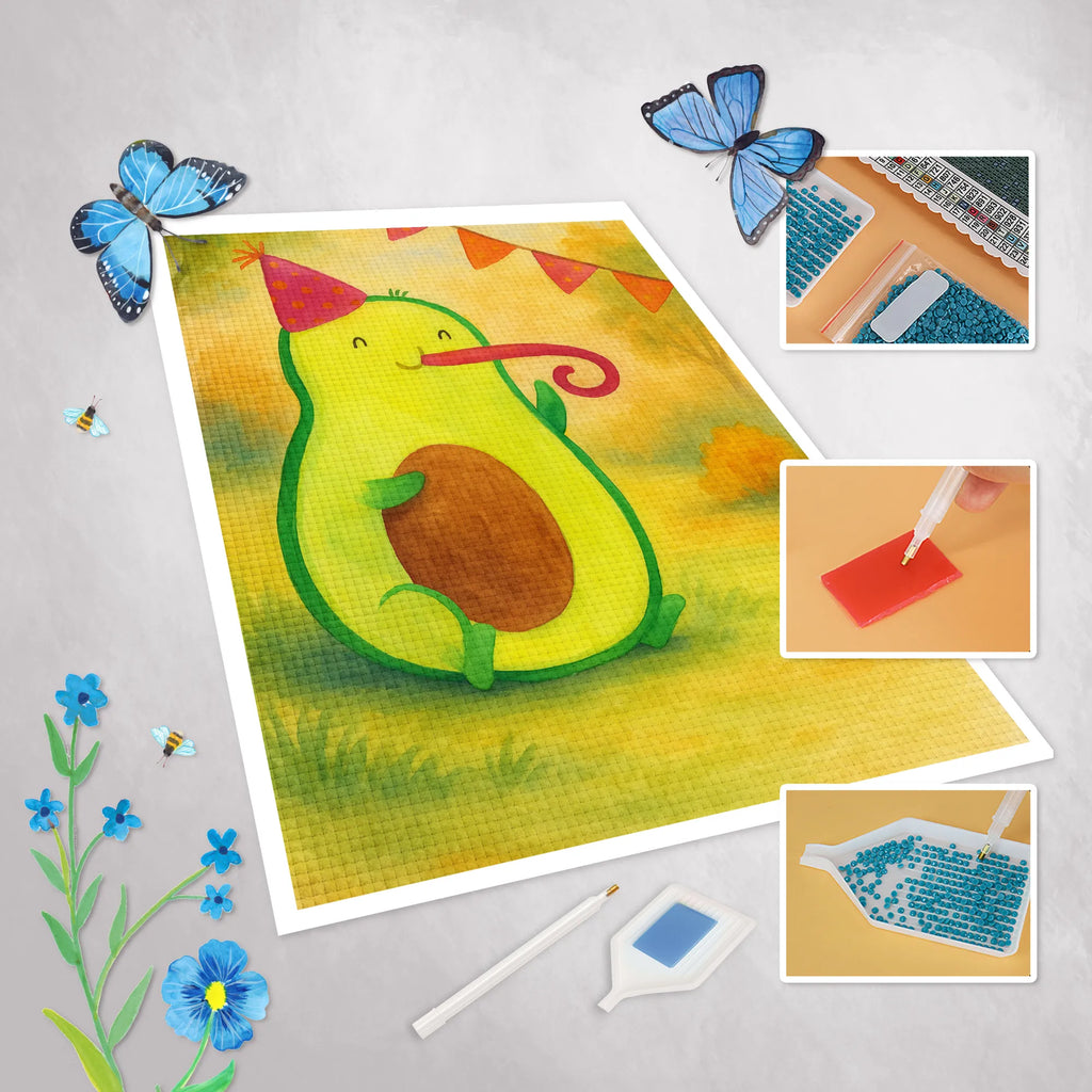 Diamond Painting avocado Birthday Design avocado, vegetables