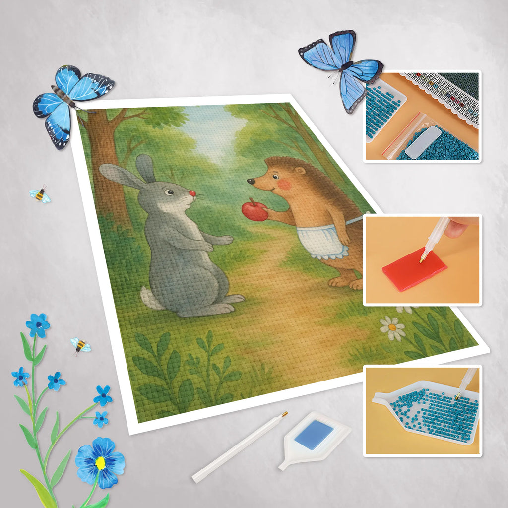 Diamond Painting Hase Igel Design Diamond Painting Kit, Diamond Painting Puzzle, Diamond Painting Full Drill, Diamond Painting Tiere, Strass Malerei, Diamond Art, Diamond Painting Profi Set, 5D Diamant Malerei, Diamond Painting Klassisch, Diamond Painting Motive, Diamond Painting Deko, Diamond Painting Werkzeuge, Diamond Painting Set, Diamond Painting Modern, Diamond Painting Quadratbohrer, Diamond Painting Zubehör, Diamond Painting Tray, Rhinestone Painting, Diamant Bild, Diamond Painting Geschenkidee, Diamond Painting Pinzette, Diamond Painting Rundbohrer, Diamant Mosaik, Kristallbild, Diamant Stickerei, Diamond Painting Schlüsselanhänger, Diamond Painting Für Erwachsene, Diamond Painting Für Kinder, Diamond Painting Anfänger Set, Diamant Malerei, Diamond Painting Bohrer, DIY Diamond Painting, DIY Strass Bild, Diamond Painting Landschaft, Diamond Painting Blumen, Diamond Painting Schablone, Diamond Painting Leinwand, Diamond Painting Partial Drill, Diamond Painting, Diamond Painting Muster, Diamond Painting Porträt, Diamond Painting Tablett, Tiermotive, Gute Laune, lustige Sprüche, Tiere, Hase, Herzschmerz, Spruch romantisch, Igel, Liebeskummer Geschenk, Igel und Hase, Trösten, Trennungsschmerz, Liebe Spruch