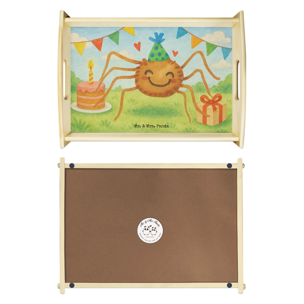 Serviertablett Spinne Agathe Party Design Serviertablett, Tablett, Holztablett, Küchentablett, Dekotablett, Frühstückstablett, Spinne Agathe, Spinne, Agathe, Videos, Merchandise, Selbstliebe, Wunder, Motivation, Glück