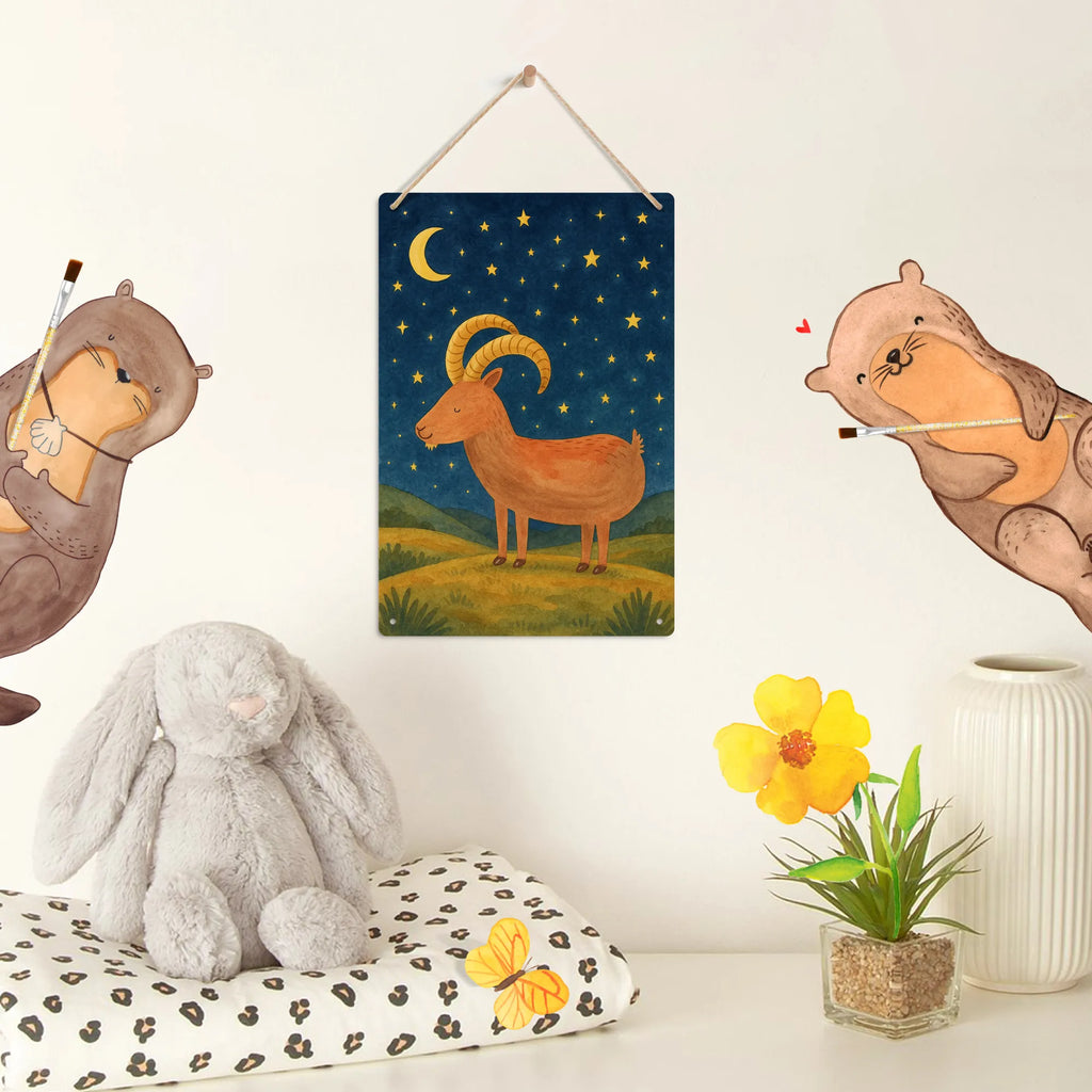 Paint by Numbers Metal Sign Star sign Capricorn Design constellations, birthdays, astrology, zodiac, date of birth, month of birth, Gift January, Capricorn star sign, Capricorn gift, Capricorn, Goat, Gift December, Birthday January, Birthday December