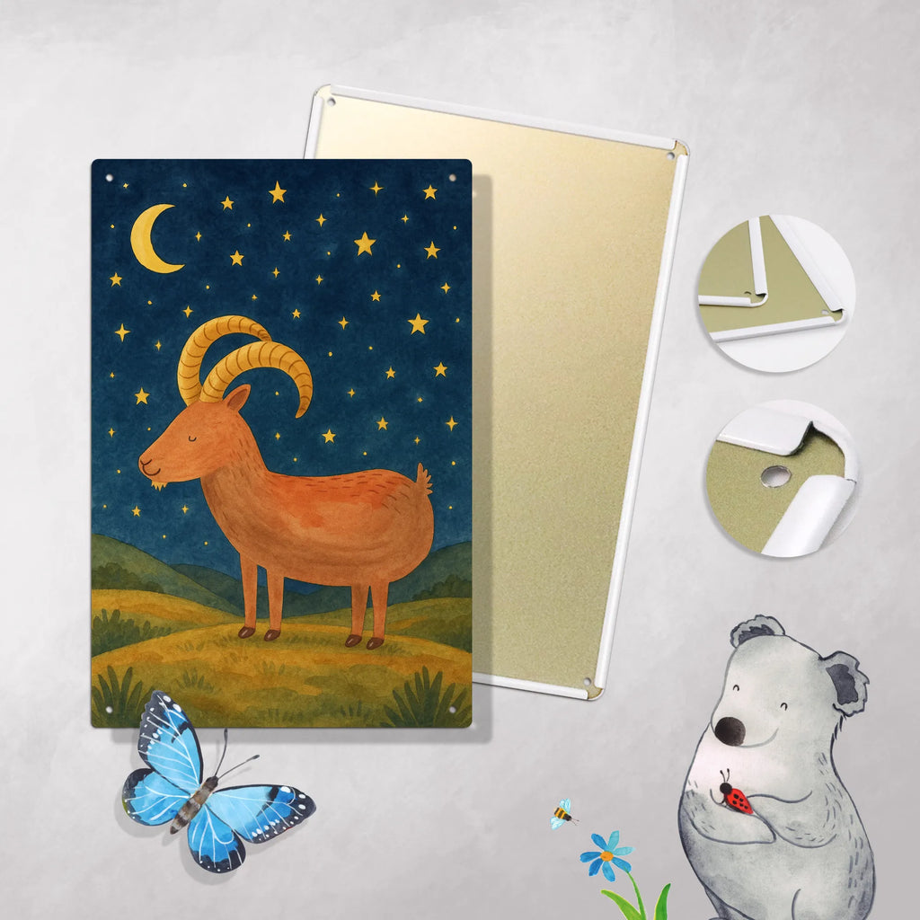 Paint by Numbers Metal Sign Star sign Capricorn Design constellations, birthdays, astrology, zodiac, date of birth, month of birth, Gift January, Capricorn star sign, Capricorn gift, Capricorn, Goat, Gift December, Birthday January, Birthday December