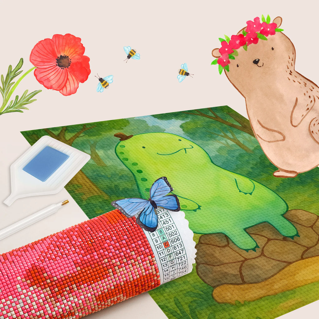 Diamond Painting tortoise Break Design turtle, tortoise, reptile, ancient creature, cute, sweet, gift, gift ideas, birthday gift, illustrated, funny, turtle gift items, funny turtle gifts, pet turtles, mom, best friend, sister or daughter, turtle lover, Turtle, decelerate, mindful