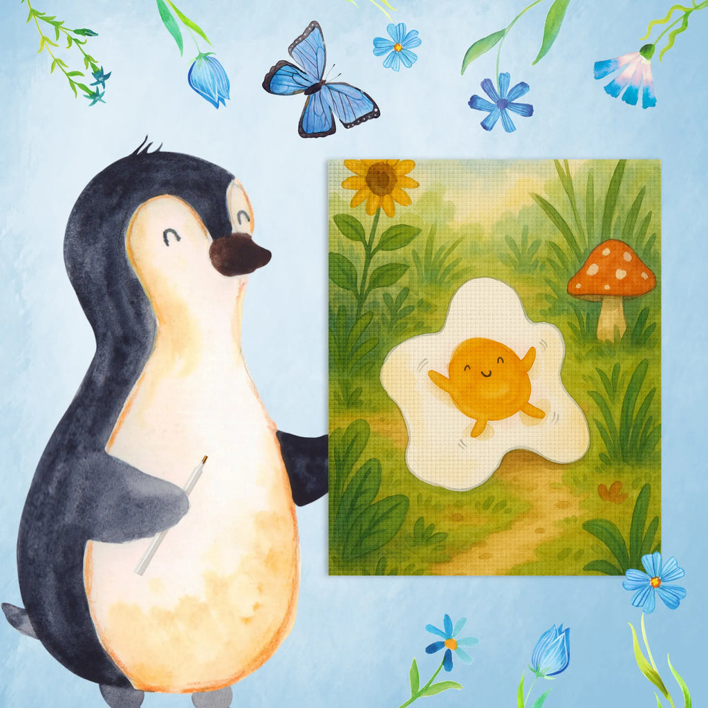 Diamond Painting Spiegelei Ei Design DIY, Kristallbild, Diamond Painting, Kreativität, Tiermotive, Gute Laune, lustige Sprüche, Tiere, Liebe, Schön, Tag, Spiegelei, Glücklich, Ei