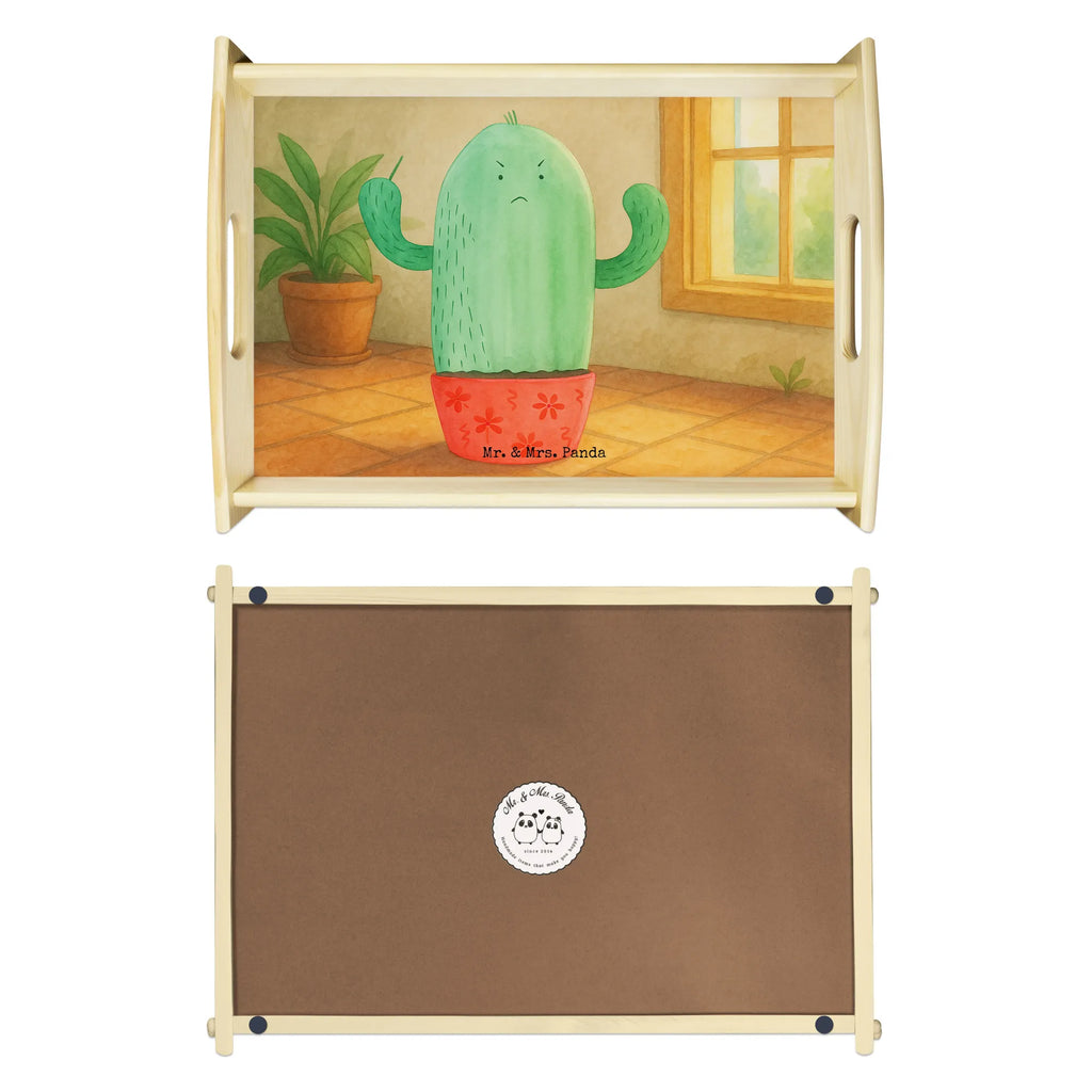 Serviertablett Kaktus Wut Design Serviertablett, Tablett, Holztablett, Küchentablett, Dekotablett, Frühstückstablett, Kaktus, Kakteen, ärgern, Büro, Schule, Büroalltag, Chefin, Kollege, Kollegin, wütend