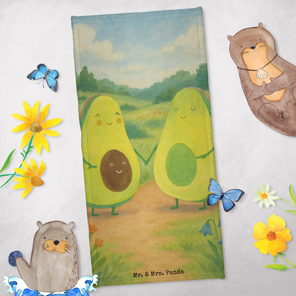 Badehandtuch Avocado Pärchen Design Duschtuch, Badetuch, Strandtuch, Saunatuch, Kinder Handtuch, Avocado, Veggie, Vegan, Gesund, Avocuddle, Liebe, Schwangerschaft, Familie, Babyshower, Babyparty, Hochzeit, Kinder, Avocados, Geburt