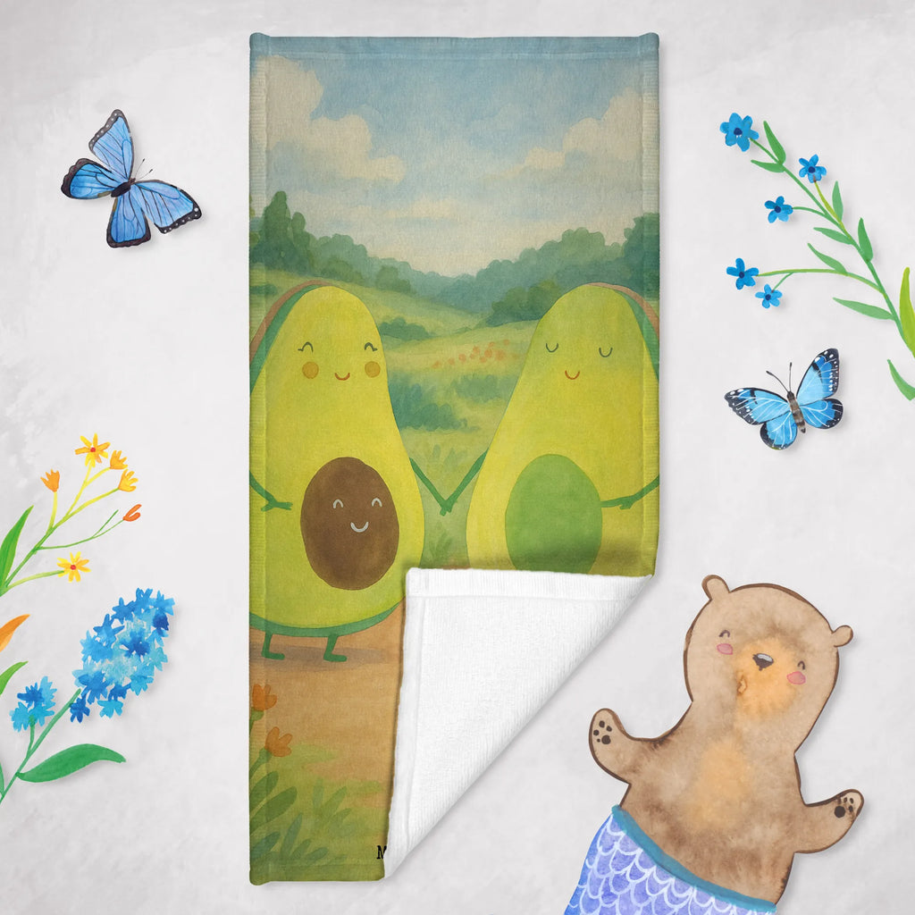 Badehandtuch Avocado Pärchen Design Duschtuch, Badetuch, Strandtuch, Saunatuch, Kinder Handtuch, Avocado, Veggie, Vegan, Gesund, Avocuddle, Liebe, Schwangerschaft, Familie, Babyshower, Babyparty, Hochzeit, Kinder, Avocados, Geburt