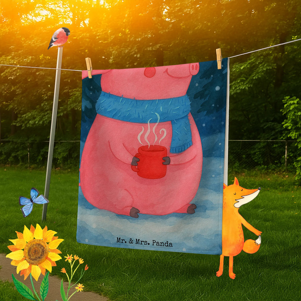 Badehandtuch Schweinchen Glühwein Design Duschtuch, Badetuch, Strandtuch, Saunatuch, Kinder Handtuch, Winter, Weihnachten, Weihnachtsdeko, Nikolaus, Advent, Heiligabend, Wintermotiv, Glühwein, Betrunken, Weihnachtsmarkt, Spruch
