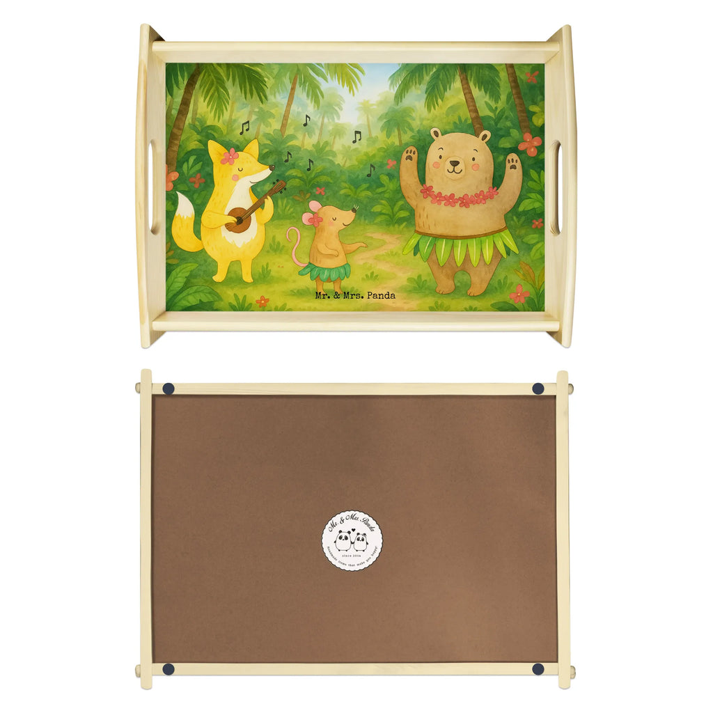 Serviertablett Waldtiere Aloha Design Serviertablett, Tablett, Holztablett, Küchentablett, Dekotablett, Frühstückstablett, Tiermotive, Gute Laune, lustige Sprüche, Tiere, Wald, Waldtiere, Musik, Aloha, Bär, Hase, Igel, Tanzen, Leben, Lachen